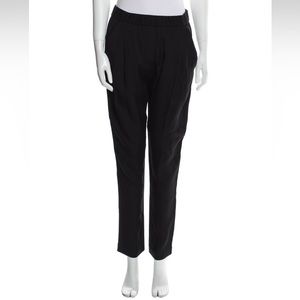 3.1 Phillip Lim Black Size 2 100% Silk Straight Leg Pants